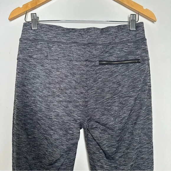 Athleta Black Heather Metro Street Zipper Ankle Joggers Size Small - Picture 9 of 11